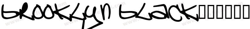 brooklyn black字体转换